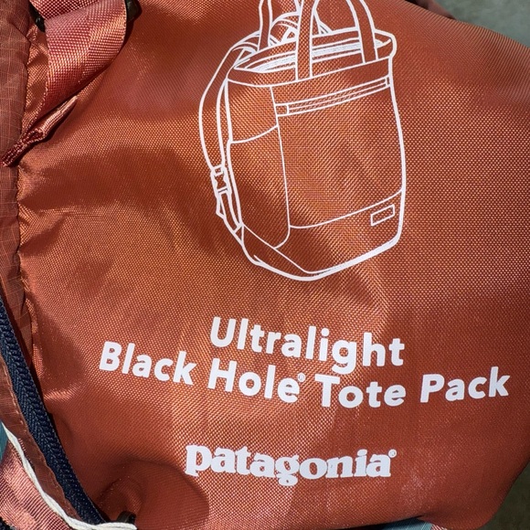 Patagonia Ultralight Black Hole Tote Backpack 27L Rare - Picture 4 of 5